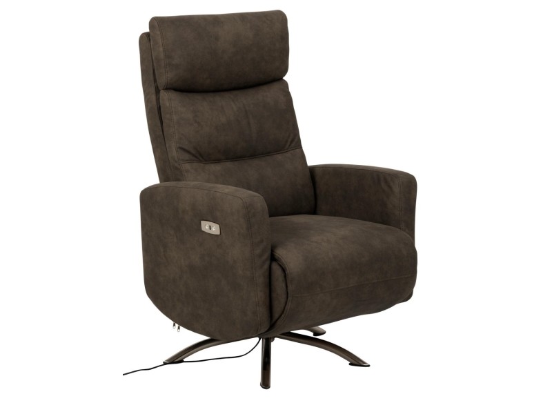 Fotel / recliner Kamares antracytowy - ACTONA